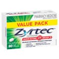 Zyrtec Mini Tablets 80