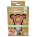Cherub Baby Fresh Food Feeder Silicone Rose & Sand 1pk
