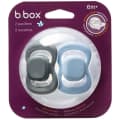 Bbox Soother Pacifier Glow Ast 6mths+ 2pk