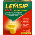 Lemsip Max Decongestant Lemon Sachets10