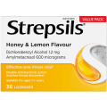 Strepsils Honey & Lemon Lozenges 36