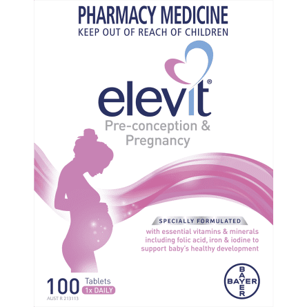 Elevit 100 Tablets - 9310160820488 are sold at Cincotta Discount Chemist. Buy online or shop in-store.