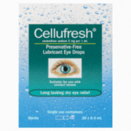 Cellufresh Eye Drops 30 x 0.4mL - 9315195354878 are sold at Cincotta Discount Chemist. Buy online or shop in-store.