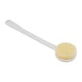 Simply Essential Bath Brush Long Handle White