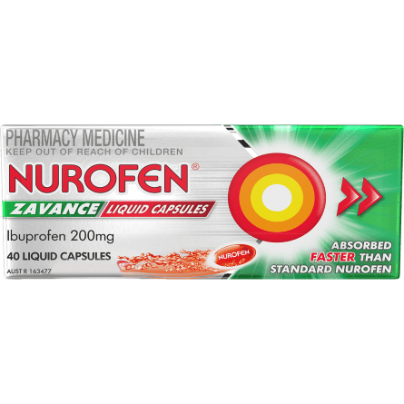 Nurofen Zavance Liquid Capsule 200mg 40 - 9300711215283 are sold at Cincotta Discount Chemist. Buy online or shop in-store.
