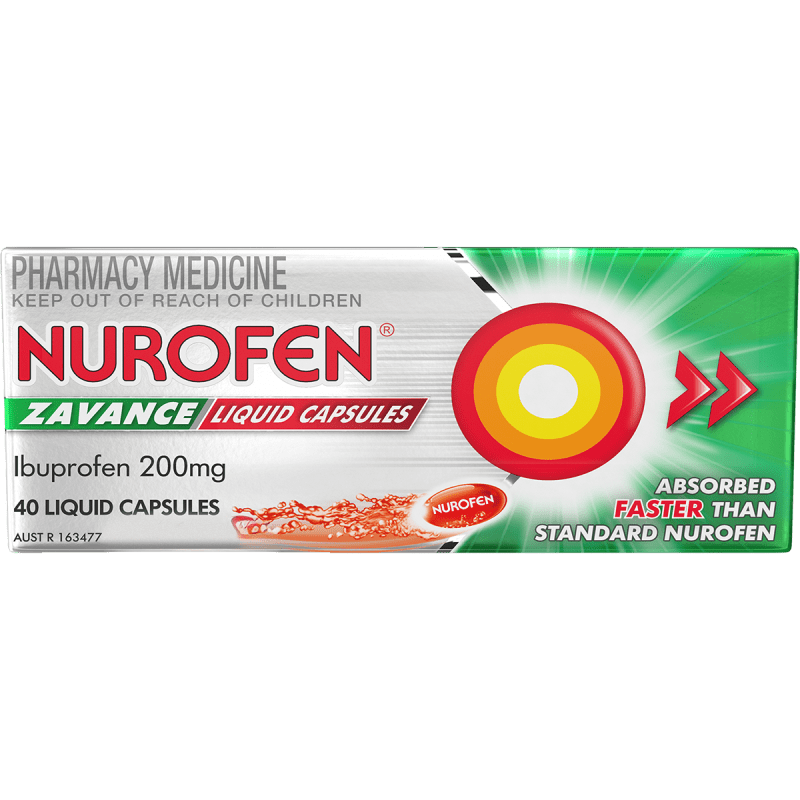 Nurofen Zavance Liquid Capsule 200mg 40 - 9300711215283 are sold at Cincotta Discount Chemist. Buy online or shop in-store.