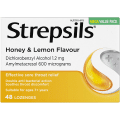 Strepsils Honey & Lemon Lozenges 48