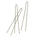 Mae Hair Pins 7.5cm Brown (30)