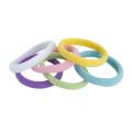 Mae Elastics Soft Ponytailers Assorted Pastels (15)