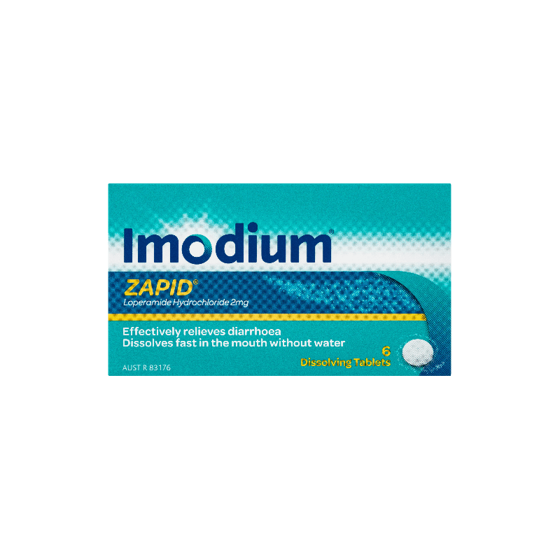 Imodium Zapid 2mg 6 Tablets - 9300607130065 are sold at Cincotta Discount Chemist. Buy online or shop in-store.