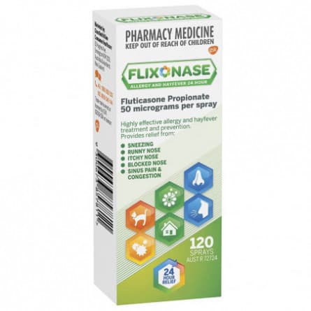 Flixonase 24 Hour Nasal Spray 120 Dose - 9300673832146 are sold at Cincotta Discount Chemist. Buy online or shop in-store.