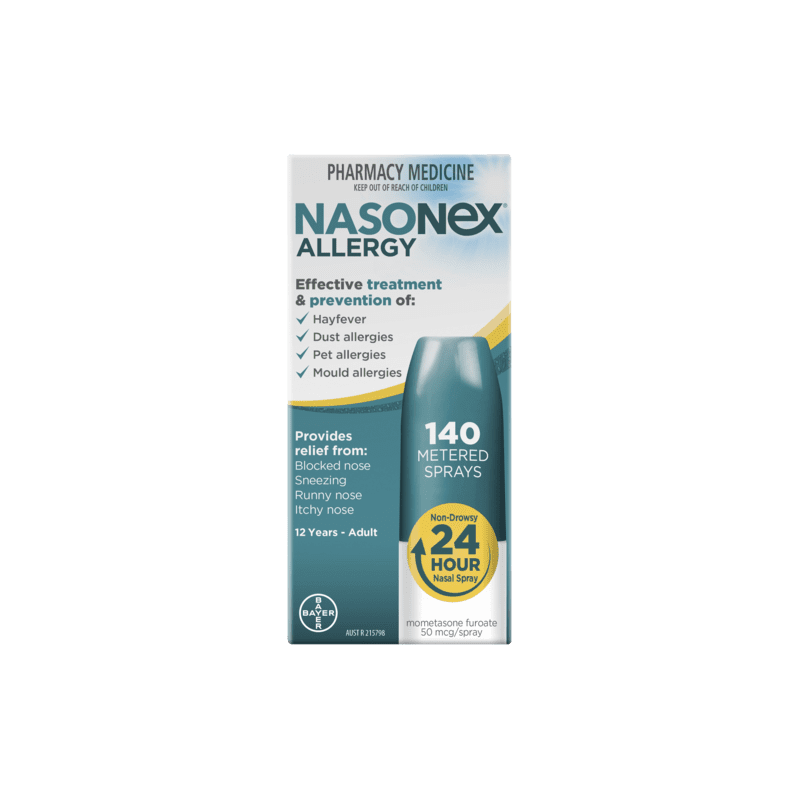 Nasonex Allergy 140 MD Spray - 9310160824844 are sold at Cincotta Discount Chemist. Buy online or shop in-store.