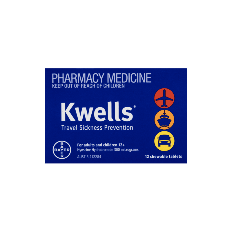 Kwells Travel Sickness 12 Chewable Tablets - 9310160821201 are sold at Cincotta Discount Chemist. Buy online or shop in-store.