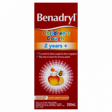 Benadryl Child Cough 200mL - 9300607360356 are sold at Cincotta Discount Chemist. Buy online or shop in-store.