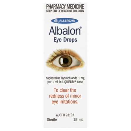 Albalon Drops 15mL - 9315195301544 are sold at Cincotta Discount Chemist. Buy online or shop in-store.