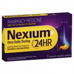 Nexium 24 Hour 20mg 7 Tablets - 9310488002368 are sold at Cincotta Discount Chemist. Buy online or shop in-store.