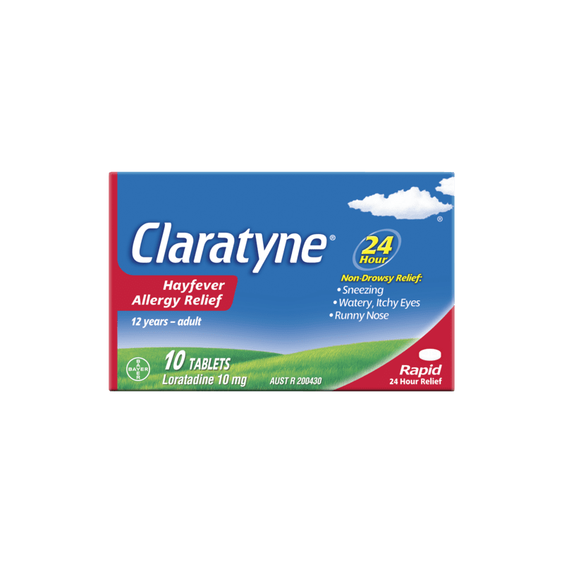 Claratyne  10 Tablets - 9310160824912 are sold at Cincotta Discount Chemist. Buy online or shop in-store.
