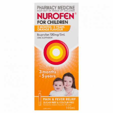 Nurofen Child 1-5 Orange 100mL - 9300711776258 are sold at Cincotta Discount Chemist. Buy online or shop in-store.