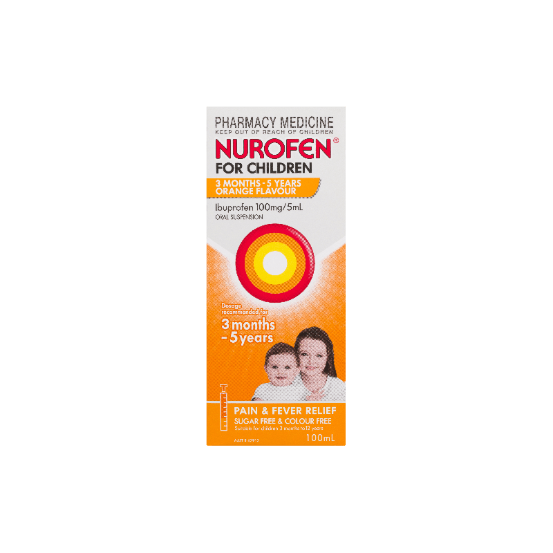 Nurofen Child 1-5 Orange 100mL - 9300711776258 are sold at Cincotta Discount Chemist. Buy online or shop in-store.