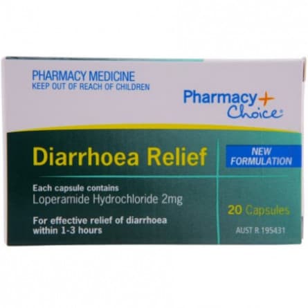 Pharmacy Choice Diarrhoea Relief 20 Capsules - 9316100670021 are sold at Cincotta Discount Chemist. Buy online or shop in-store.