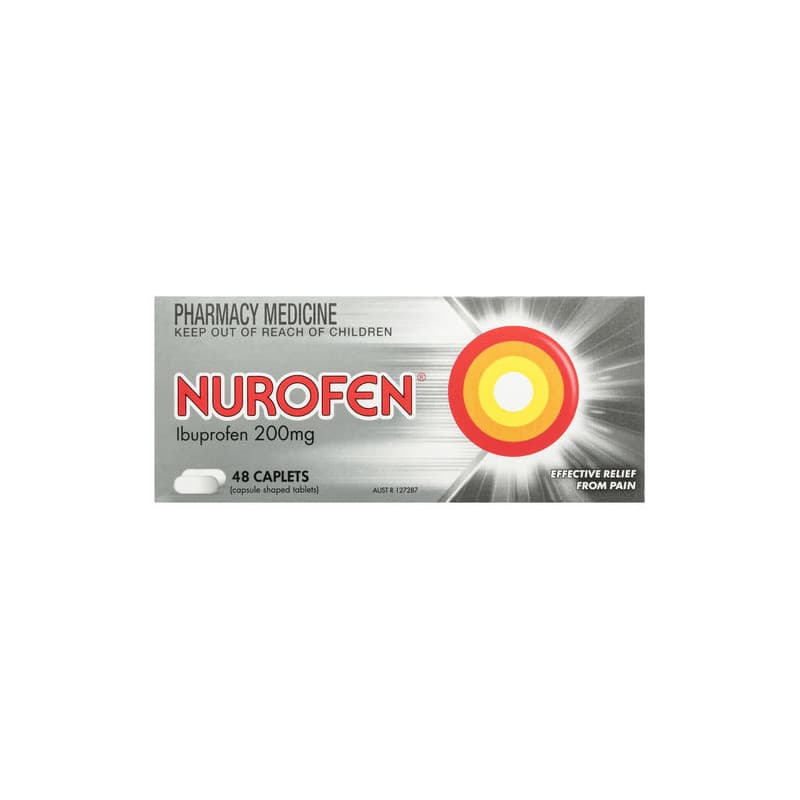 Nurofen Caplets 48 - 9300711575691 are sold at Cincotta Discount Chemist. Buy online or shop in-store.