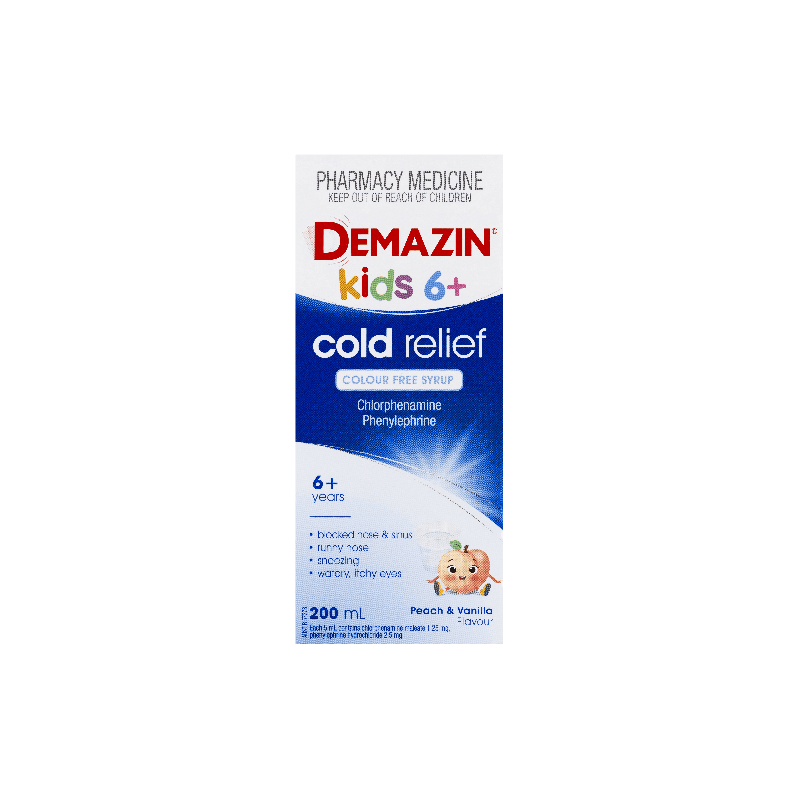 Demazin Clear Syrup 200mL - 9310160822765 are sold at Cincotta Discount Chemist. Buy online or shop in-store.