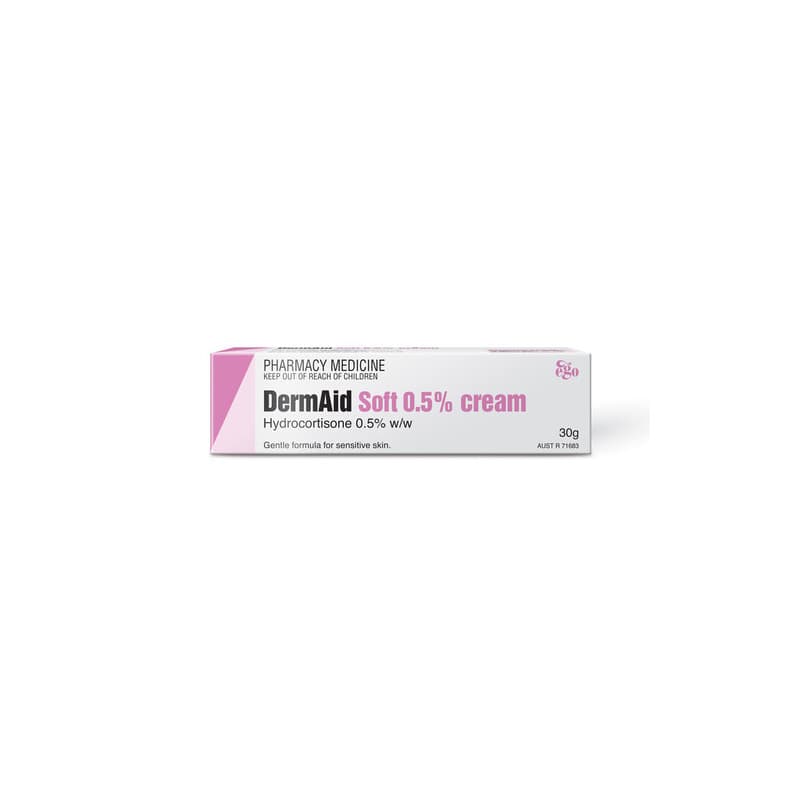 Ego DermAid Soft 0.5% Cream 30g - 9314839001727 are sold at Cincotta Discount Chemist. Buy online or shop in-store.