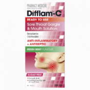 Difflam-C Gargle and Mouth Solution 200mL - 9314057001561 are sold at Cincotta Discount Chemist. Buy online or shop in-store.