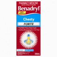 Benadryl Chesty Forte 200mL - 9300607360363 are sold at Cincotta Discount Chemist. Buy online or shop in-store.