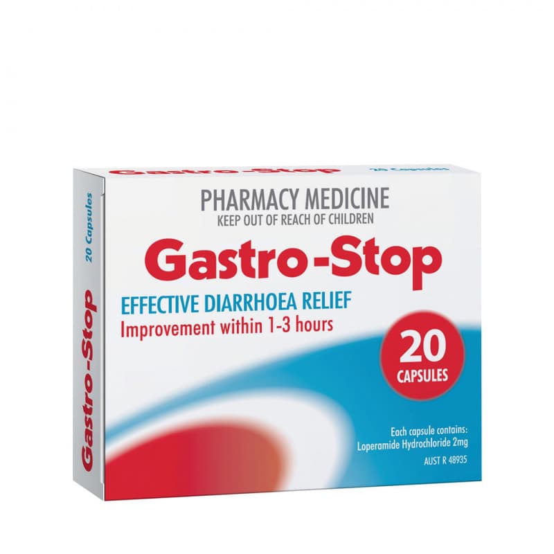 Gastro Stop Loperamide Capsules 12 - 9331134928825 are sold at Cincotta Discount Chemist. Buy online or shop in-store.