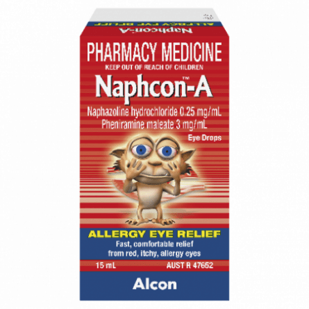 Naphcon-A Eye Drops 15mL - 93345118 are sold at Cincotta Discount Chemist. Buy online or shop in-store.