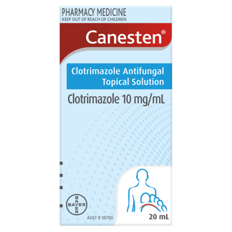 Canestan Clotrimazole Anti-fungal Topical Solution 20mL