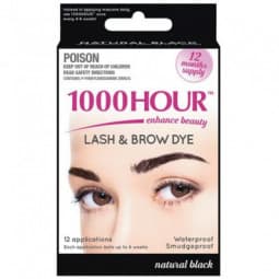 1000 Hour Eyelash Dye Kit Black - 9313312073015 are sold at Cincotta Discount Chemist. Buy online or shop in-store.