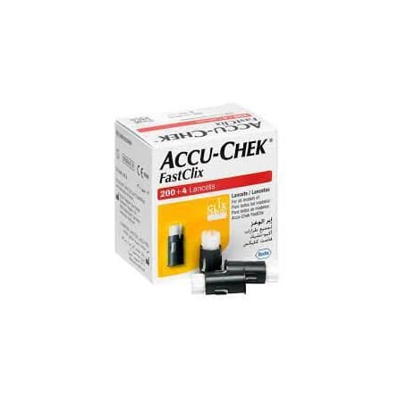 details Handschrift Probleem Buy Accu-Chek Fastclix Lancet 204 online at Cincotta Discount Chemist