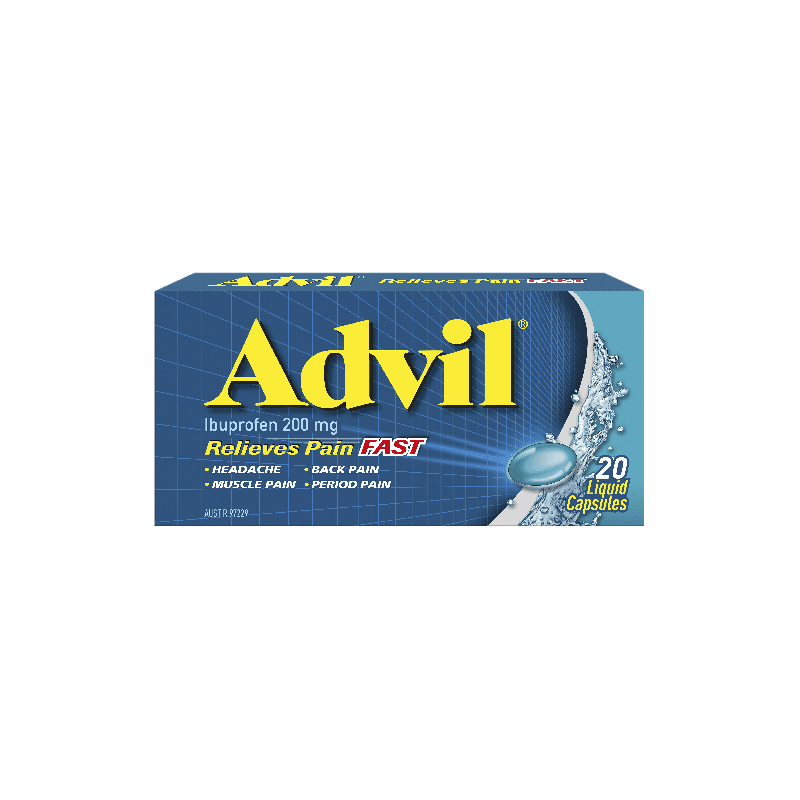 Advil Liquid Capsules 20 - 9310488017157 are sold at Cincotta Discount Chemist. Buy online or shop in-store.