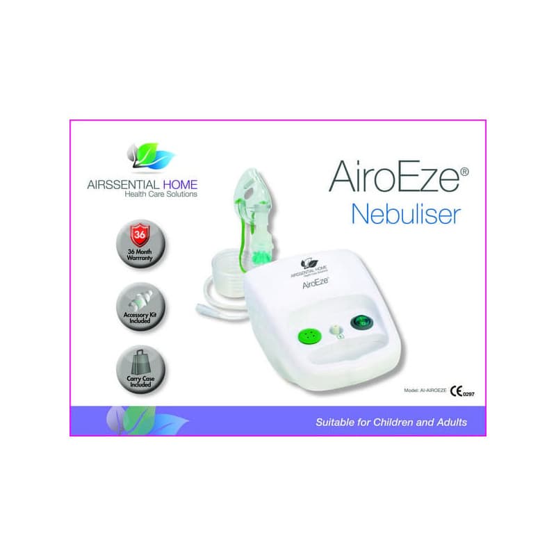 Airssential Home Airoeze Nebuliser - 9329336000050 are sold at Cincotta Discount Chemist. Buy online or shop in-store.