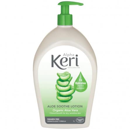 Alpha Keri Aloe Soothe Skin Lotion 1L - 9310263001852 are sold at Cincotta Discount Chemist. Buy online or shop in-store.