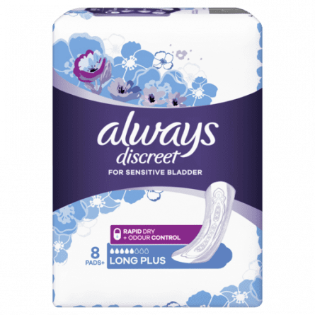 Always Discreet Pad Level 5 Long Plus 8 Pack - 4902430907859 are sold at Cincotta Discount Chemist. Buy online or shop in-store.