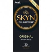 Ansell Skyn Original Condoms 20 pack - 9352417000540 are sold at Cincotta Discount Chemist. Buy online or shop in-store.