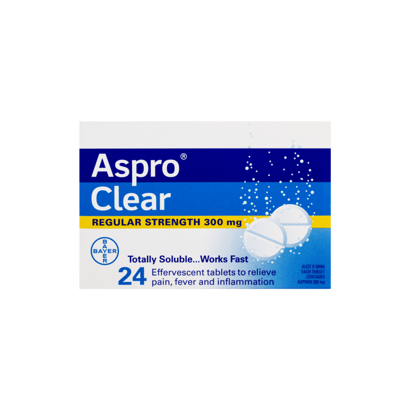 Aspro Clear 24 Tablets - 9310041900896 are sold at Cincotta Discount Chemist. Buy online or shop in-store.