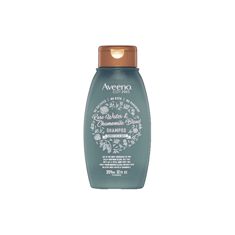 Aveeno Shampoo Rosewater and Chamomile 354mL - 52800673120 are sold at Cincotta Discount Chemist. Buy online or shop in-store.