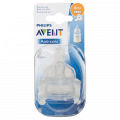 Avent Anti Colic Teat Silicone Fast 2 pack