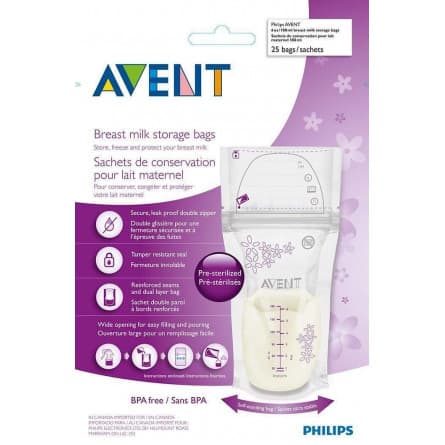 Avent Milk Storage Bags 180mL 25pk - 8710103637363 are sold at Cincotta Discount Chemist. Buy online or shop in-store.