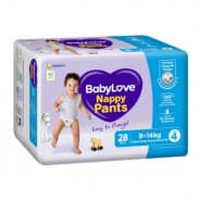 Babylove Nappy Pants Toddler 9-14kg 28 pack - 9312818003601 are sold at Cincotta Discount Chemist. Buy online or shop in-store.