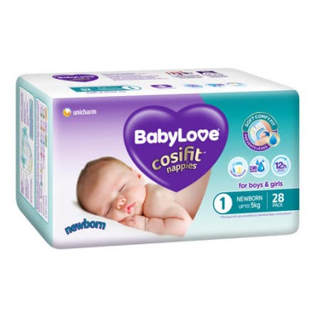 Babylove Nappies Newborn Convenience 28 pack - 9312818004356 are sold at Cincotta Discount Chemist. Buy online or shop in-store.