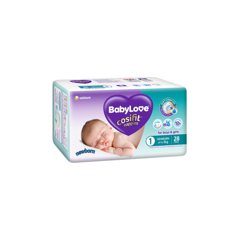 Babylove Nappies Newborn Convenience 28 pack - 9312818004356 are sold at Cincotta Discount Chemist. Buy online or shop in-store.