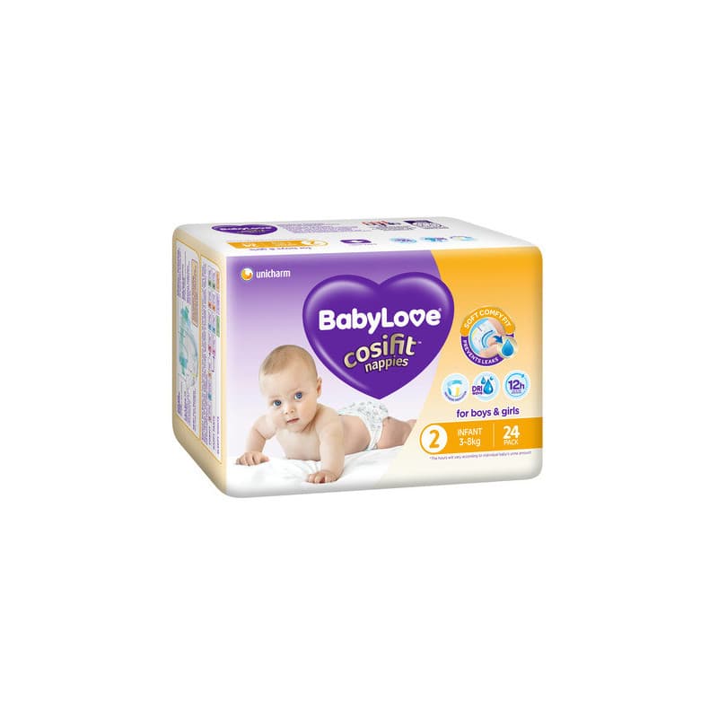 Babylove Nappies Infant Convenience 24 pack - 9312818004387 are sold at Cincotta Discount Chemist. Buy online or shop in-store.