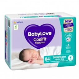 BabyLove Nappies Jumbo  84 Size 1 - 9312818004615 are sold at Cincotta Discount Chemist. Buy online or shop in-store.