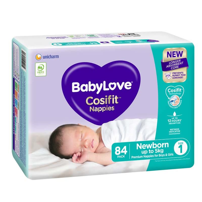 BabyLove Nappies Jumbo  84 Size 1 - 9312818004615 are sold at Cincotta Discount Chemist. Buy online or shop in-store.