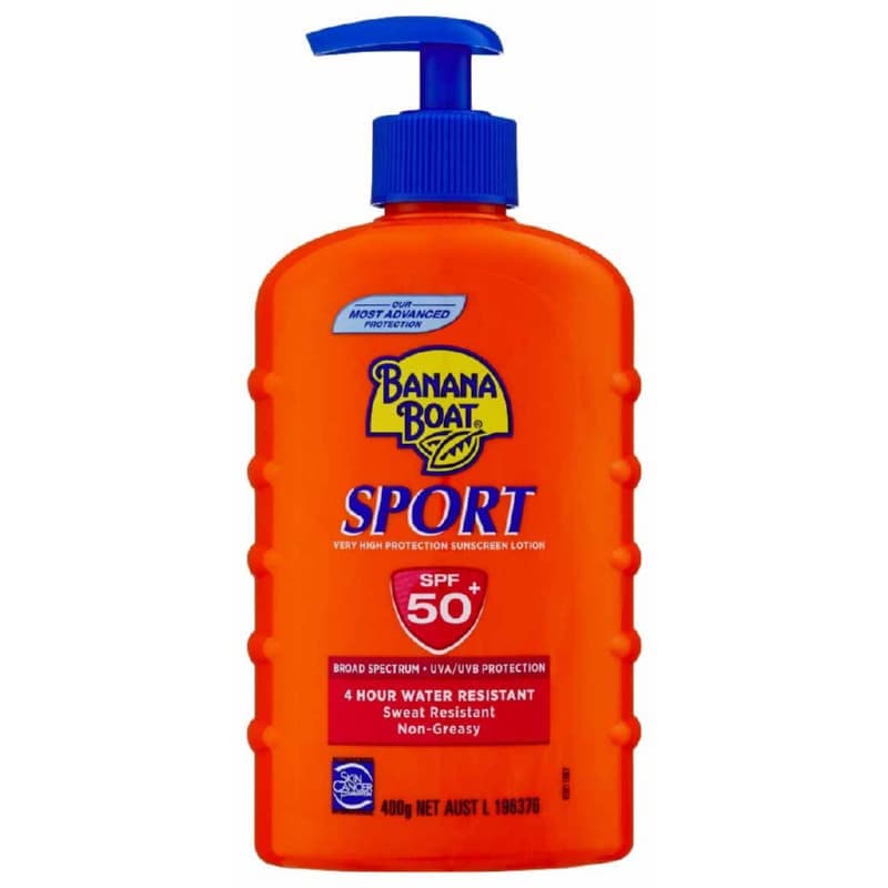 Banana Boat Sport SPF50+ 400g - 9330344001649 are sold at Cincotta Discount Chemist. Buy online or shop in-store.